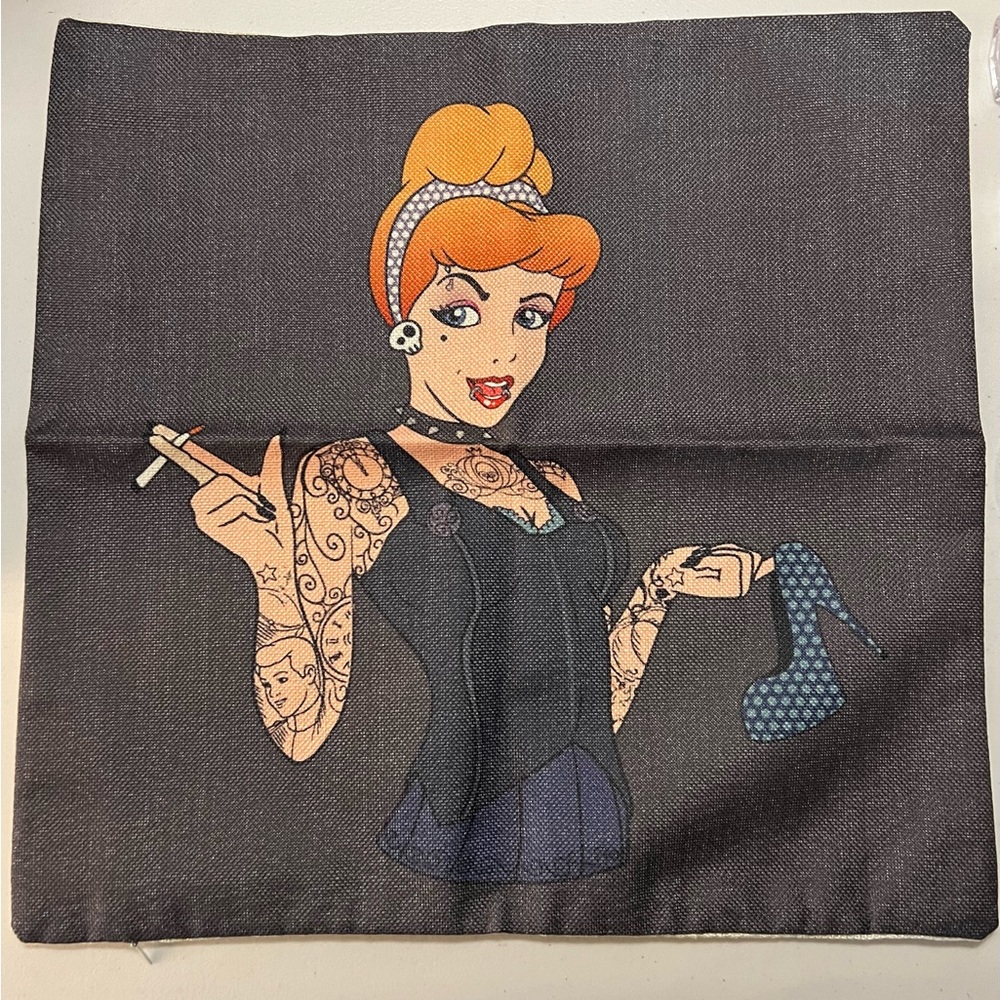 Cinderella alter ego pillow cover